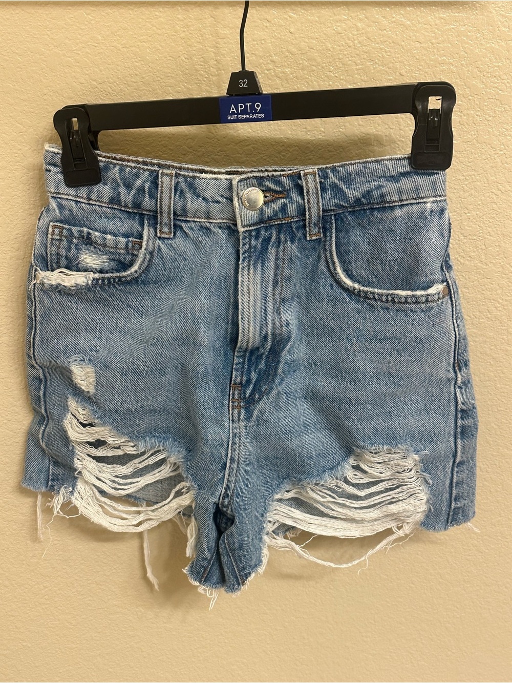 Zara denim shorts